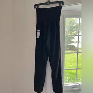 Petite Medium Maternity Black Trousers